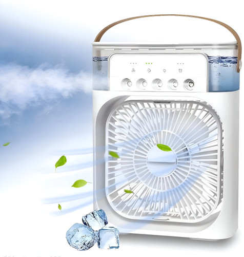 پنکه مه پاش و کولر رومیزی چندکاره مدل Air Cooler Fan