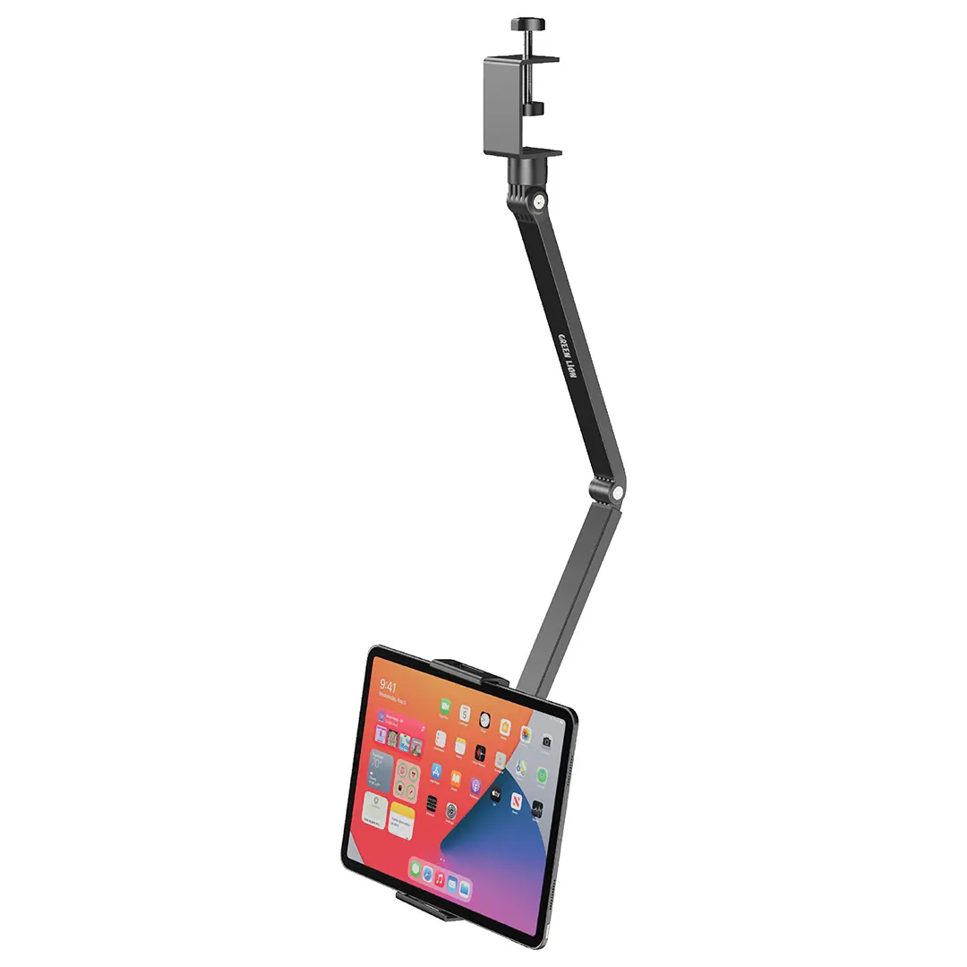 پایه نگهدارنده رومیزی Green Lion مدل Desk Mount Stand for Phones and Tablets برای گوشی و تبلت