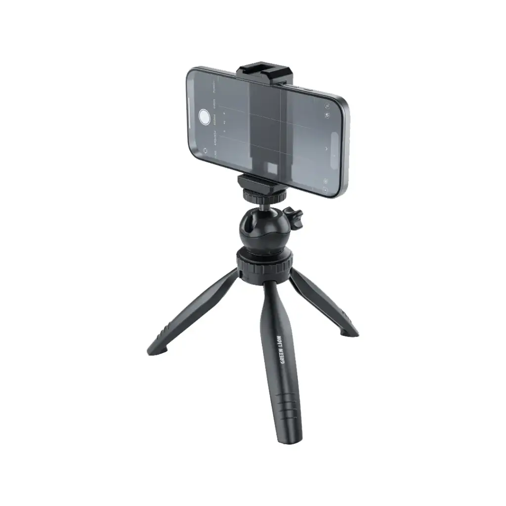 سه پایه موبایل Green Lion مدل Mini Tripod with Phone Holder