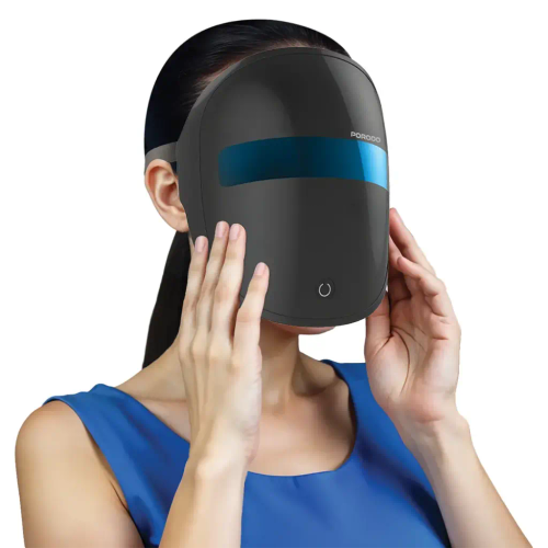 ماسک نور درمانی صورت پورودو مدل Porodo Lifestyle Aura Glow Light Therapy Mask
