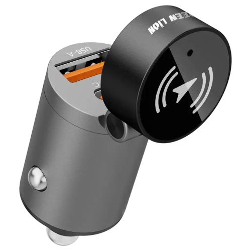 شارژر فندکی و ردیاب خودرو گرین لاین Green Lion Tracker Dual Port Car Charger
