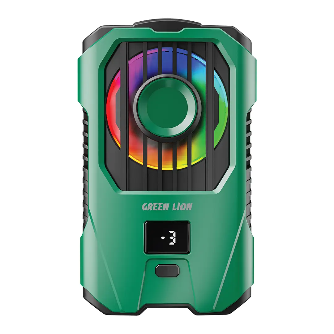 فن خنک‌کننده موبایل شارژی Green Lion مدل Antarctica Clip-On Phone Cooler