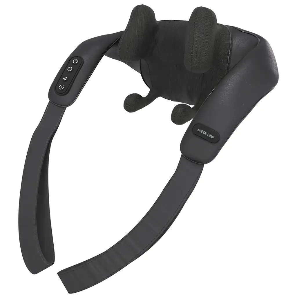ماساژور گردن و شانه چهار بعدی Green Lion مدل Neck & Shoulder Rechargeable 4D kneading Massage