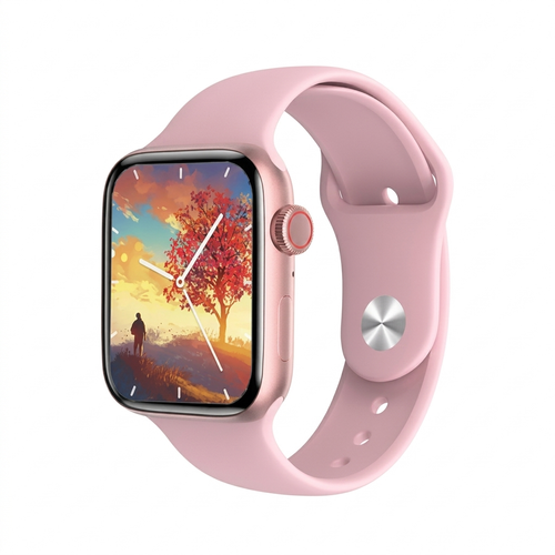 ساعت هوشمند WISME مدل X28 Mini | ست هدیه زنانه همراه ۵ بند قابل تعویض