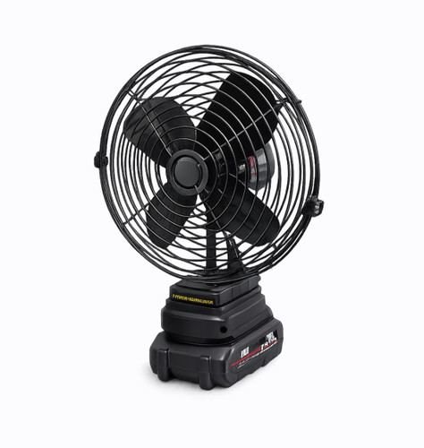 پنکه شارژی لیتیومی 48 وات مدل Lithium Electric Fan | بدنه فلزی و پرتاب باد قوی