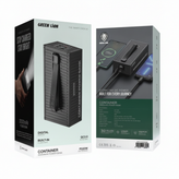 پاوربانک گرین لاین مدل Container با ظرفیت 30000 میلیآمپرساعت | شارژ سریع PD 20W، QC 22.5W و کابل ۴ کاره