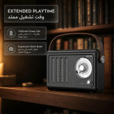 اسپیکر بلوتوثی رادیویی Green Lion Vintage Radio | بلوتوث 5.3، AUX، USB و باتری 1500 میلیآمپرساعت