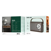 اسپیکر بلوتوثی رادیویی Green Lion Vintage Radio | بلوتوث 5.3، AUX، USB و باتری 1500 میلیآمپرساعت