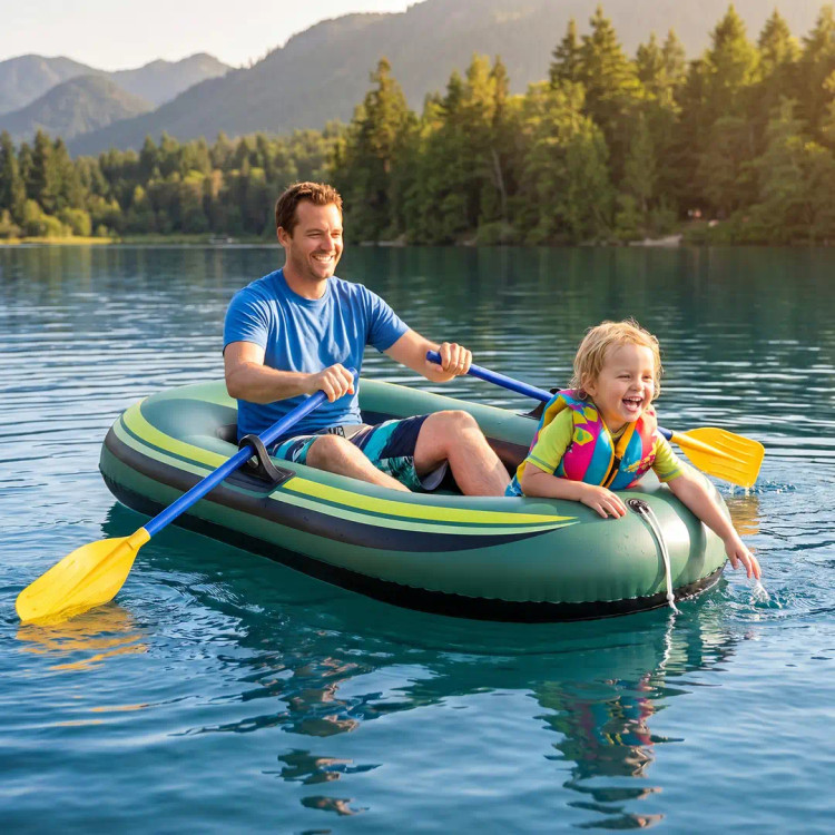 قایق بادی دو نفره گرین لاین Green Lion Aqua Rider | ظرفیت ۲ نفر و بدنه PVC مقاوم