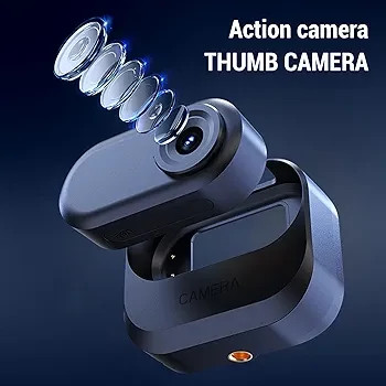 دوربین اکشن ورزشی Thumb Camera | مینی دوربین با نمایشگر ۱.۴۷ اینچ و کیفیت 1080P