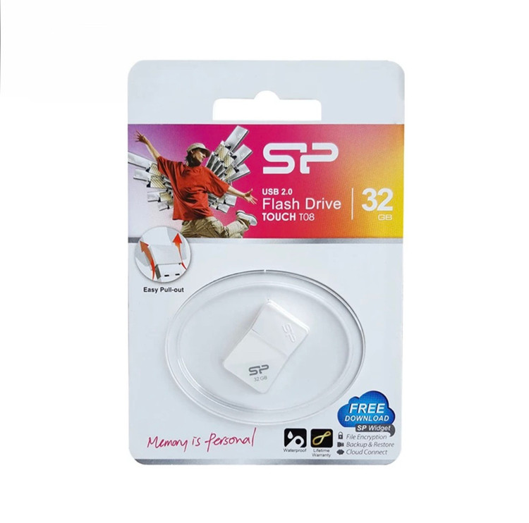 فلش مموری Silicon Power مدل T08 USB 2.0 ظرفیت 32 گیگابایت