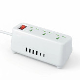 چندراهی برق و هاب شارژر هوشمند T93 توان 2500W