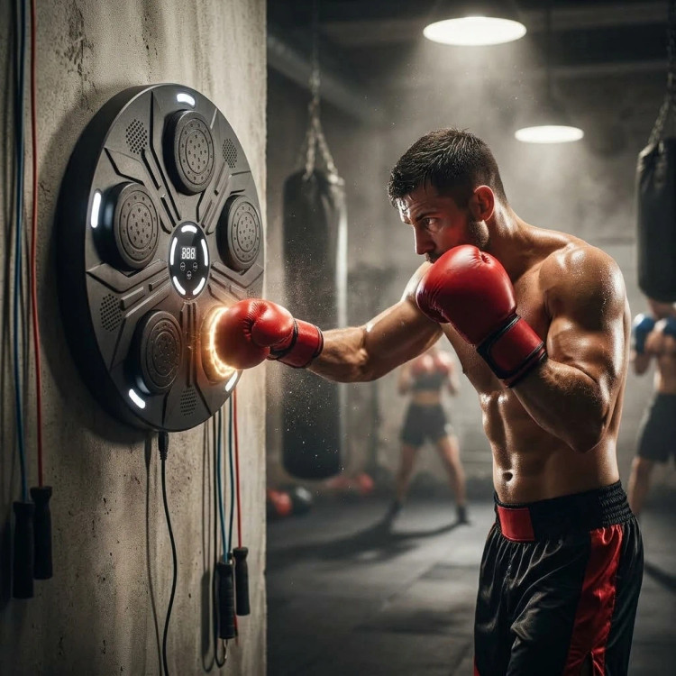 دستگاه تمرین بوکس موزیکال (Intelligent Boxing Machine)