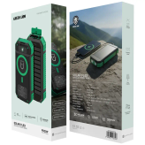 پاوربانک خورشیدی و مگسیف Green Lion مدل Solar Flex ظرفیت 20000mAh | مقاوم با استاندارد IP65، شارژ سریع 22.5 وات و بیسیم 15 وات