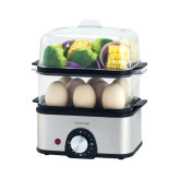 تخممرغپز و بخارپز ۳ طبقه گرین لاین مدل Green Lion 3-Tier Egg Cooker 500W | همراه رژیمی ورزشکاران و خانوادهها