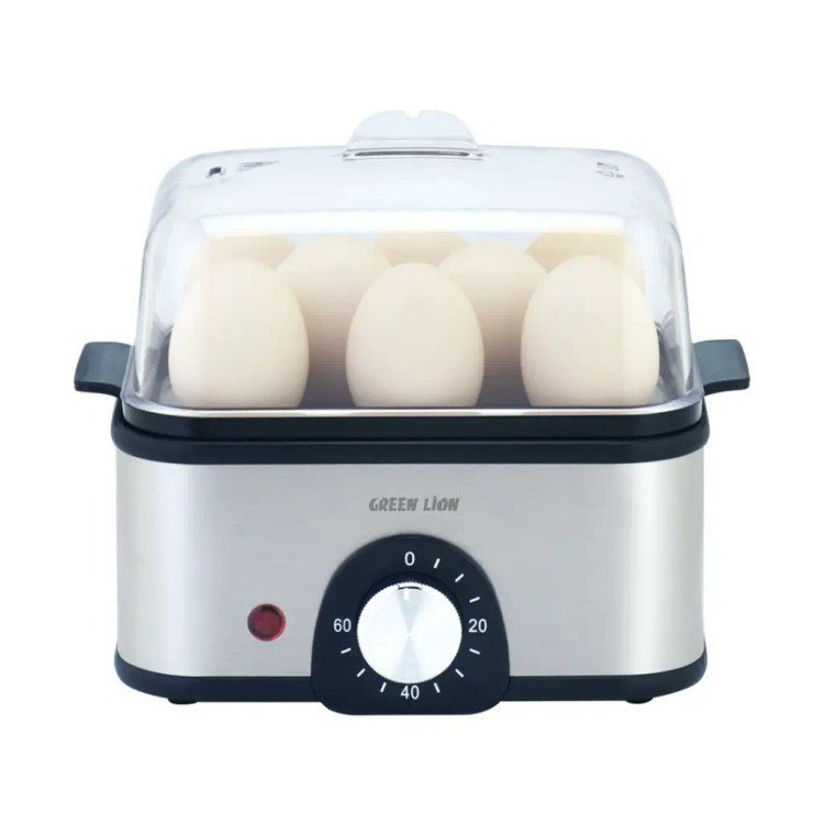 تخممرغپز و بخارپز ۳ طبقه گرین لاین مدل Green Lion 3-Tier Egg Cooker 500W | همراه رژیمی ورزشکاران و خانوادهها