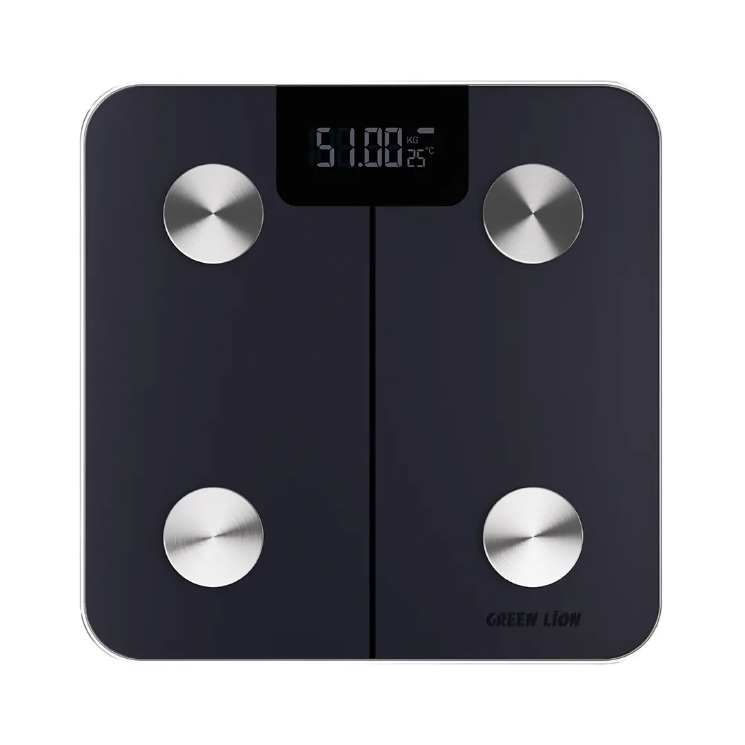 ترازو هوشمند گرین لاین مدل Green Lion GBC-۳00 Smart Body Scale | آنالیز کامل ترکیب بدن و اتصال بلوتوث