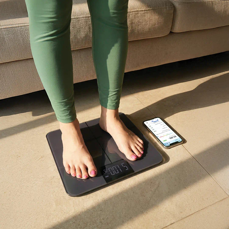 ترازو هوشمند گرین لاین مدل Green Lion GBC-۳00 Smart Body Scale | آنالیز کامل ترکیب بدن و اتصال بلوتوث