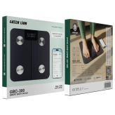 ترازو هوشمند گرین لاین مدل Green Lion GBC-۳00 Smart Body Scale | آنالیز کامل ترکیب بدن و اتصال بلوتوث
