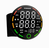 فشارسنج دیجیتال مچی Porodo مدل LiveOn | حافظه دو کاربره و شارژی ، دارای نمایشگر LED و هشدار ضربان نامنظم