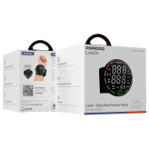 فشارسنج دیجیتال مچی Porodo مدل LiveOn | حافظه دو کاربره و شارژی ، دارای نمایشگر LED و هشدار ضربان نامنظم