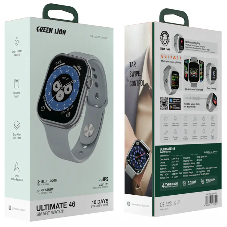 ساعت هوشمند Green Lion مدل Ultimate 46 Smart Watch