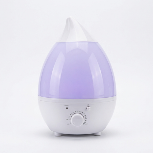 بخور سرد و رطوبتساز قطرهای Humidifier LED Ultrasonic با آرومادیفیوزر و مخزن ۱.۳ لیتری