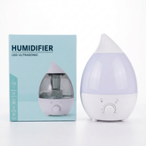 بخور سرد و رطوبتساز قطرهای Humidifier LED Ultrasonic با آرومادیفیوزر و مخزن ۱.۳ لیتری